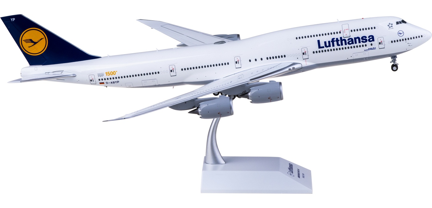 EW2748008 Lufthansa Boeing 747-8 D-ABYP JC Wings 1:200 -飞机模型世界