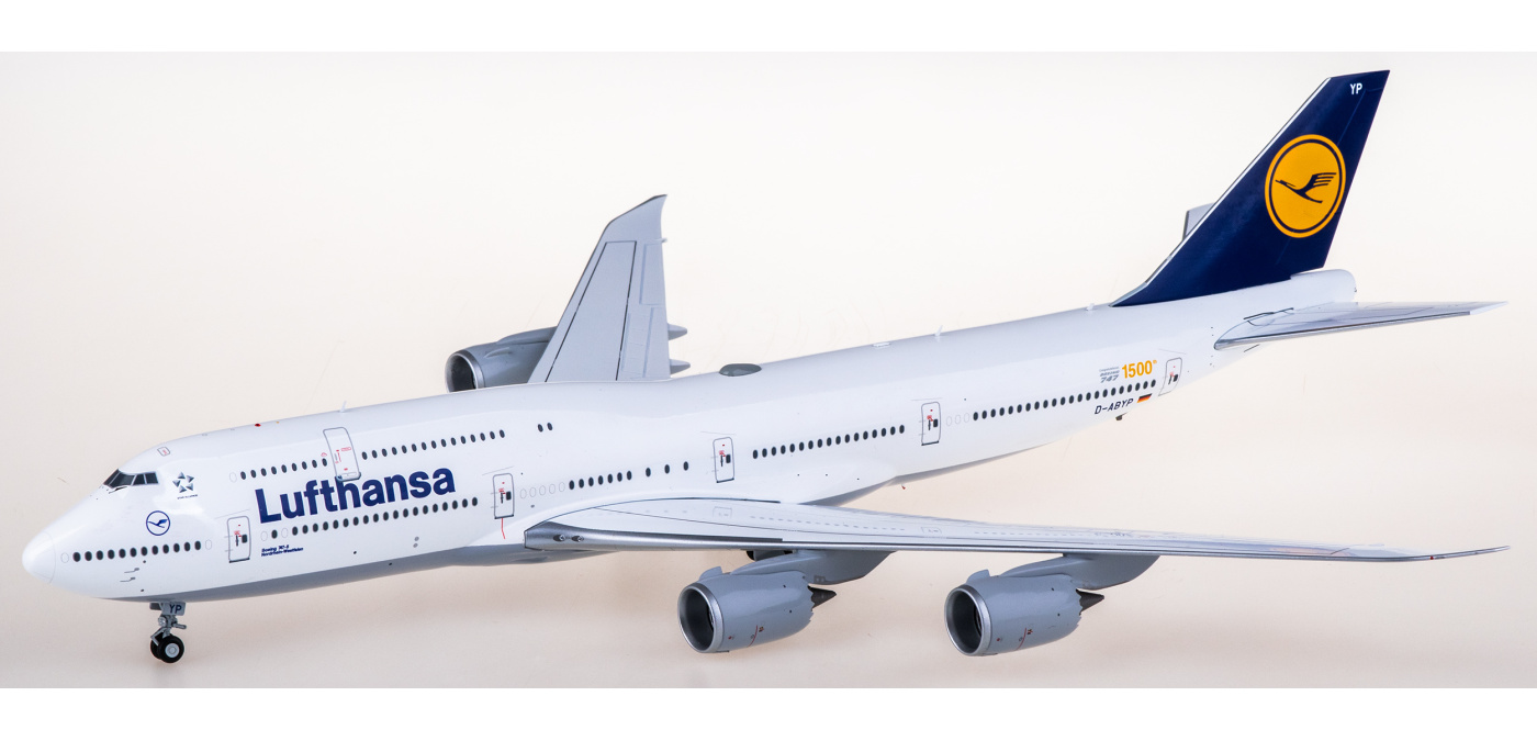 EW2748008 Lufthansa Boeing 747-8 D-ABYP JC Wings 1:200 -飞机模型世界