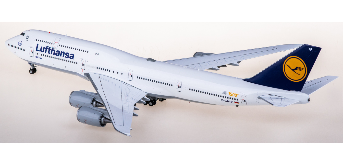 EW2748008 Lufthansa Boeing 747-8 D-ABYP JC Wings 1:200 -飞机模型世界