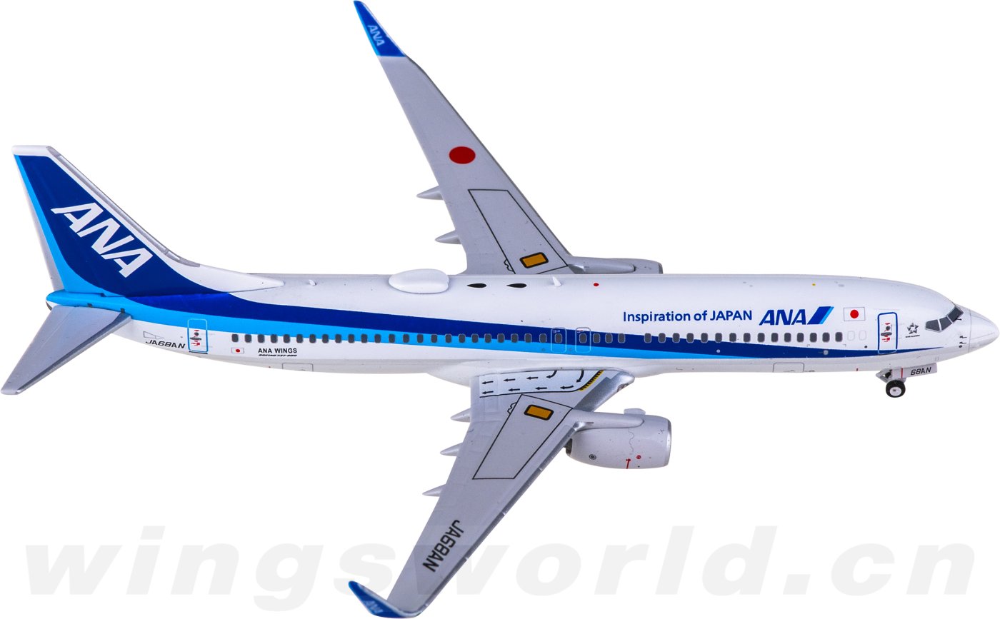 HA7380041 ANA Boeing 737-800 JA68AN AeroPolaris 1:400 -飞机模型世界