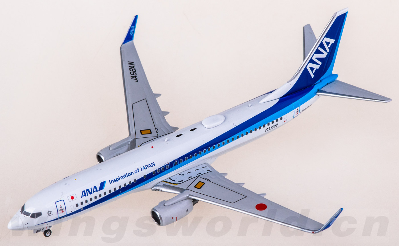 HA7380041 ANA Boeing 737-800 JA68AN AeroPolaris 1:400 -飞机模型世界