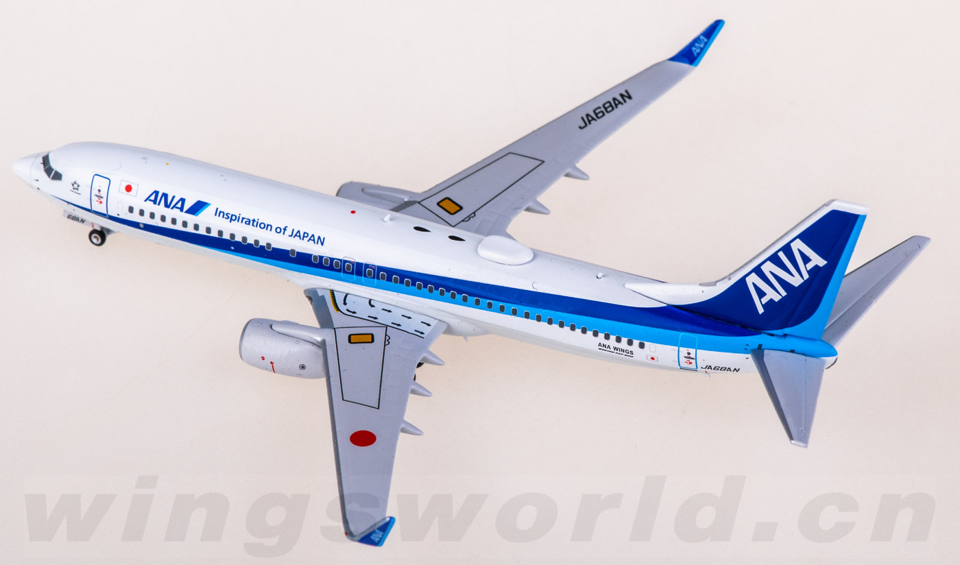 航空機・ヘリコプター Aeropolers ANA 737-800 JA68AN 1/400