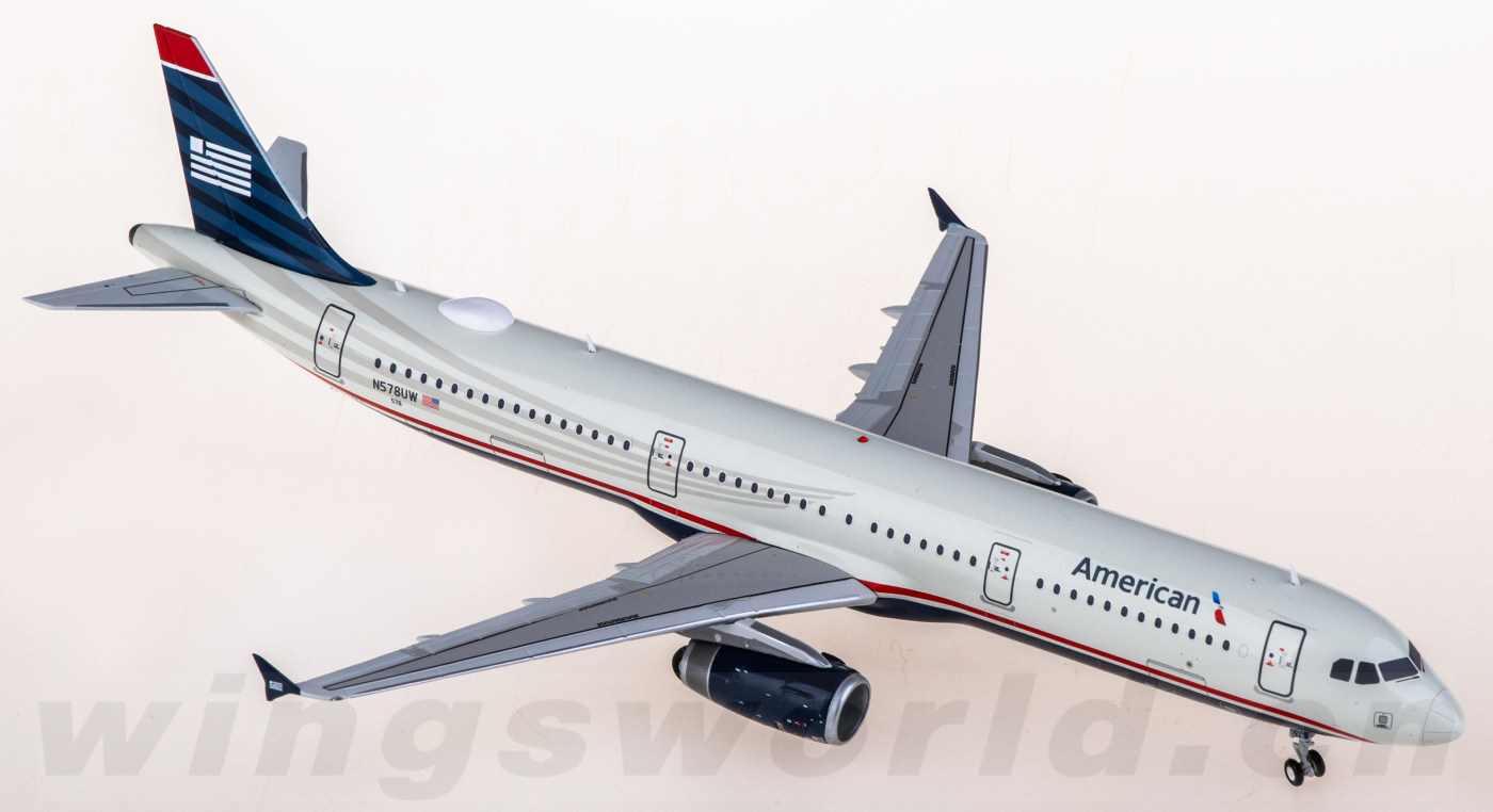 G2AAL1353 American Airlines 美国航空Airbus A321 N578UW Geminijets