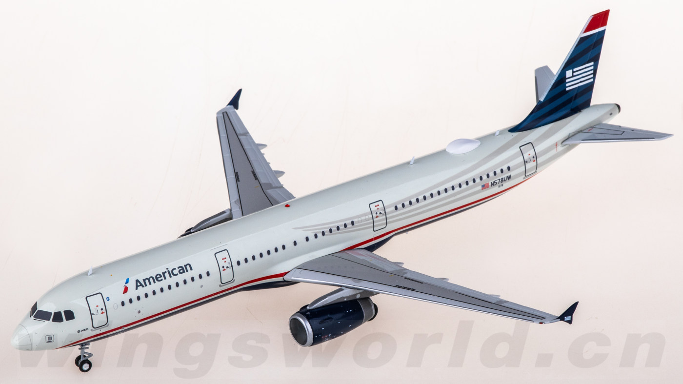 G2AAL1353 American Airlines 美国航空Airbus A321 N578UW Geminijets