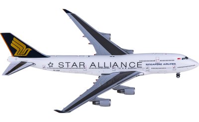 Singapore Airlines 新加坡航空 Boeing 747-400 9V-SPP 星空联盟