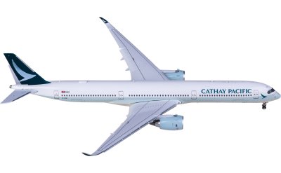 JC Wings 1:400 Cathay Pacific Airbus A350-1000XWB B-LXN Flaps Down