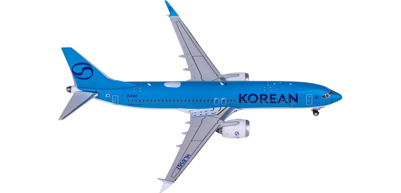 PH04669 Korean Air Boeing 737 MAX 8 HL8567 Phoenix 1:400 -飞机模型世界
