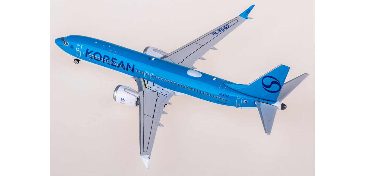 PH04669 Korean Air Boeing 737 MAX 8 HL8567 Phoenix 1:400 -飞机模型世界