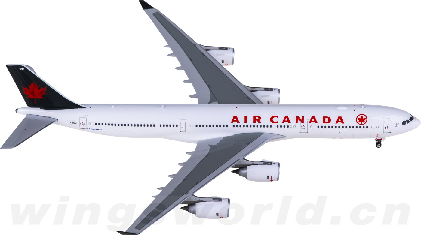PH12048 Air Canada Airbus A340-500 C-GKOL Phoenix 1:400 -飞机模型世界