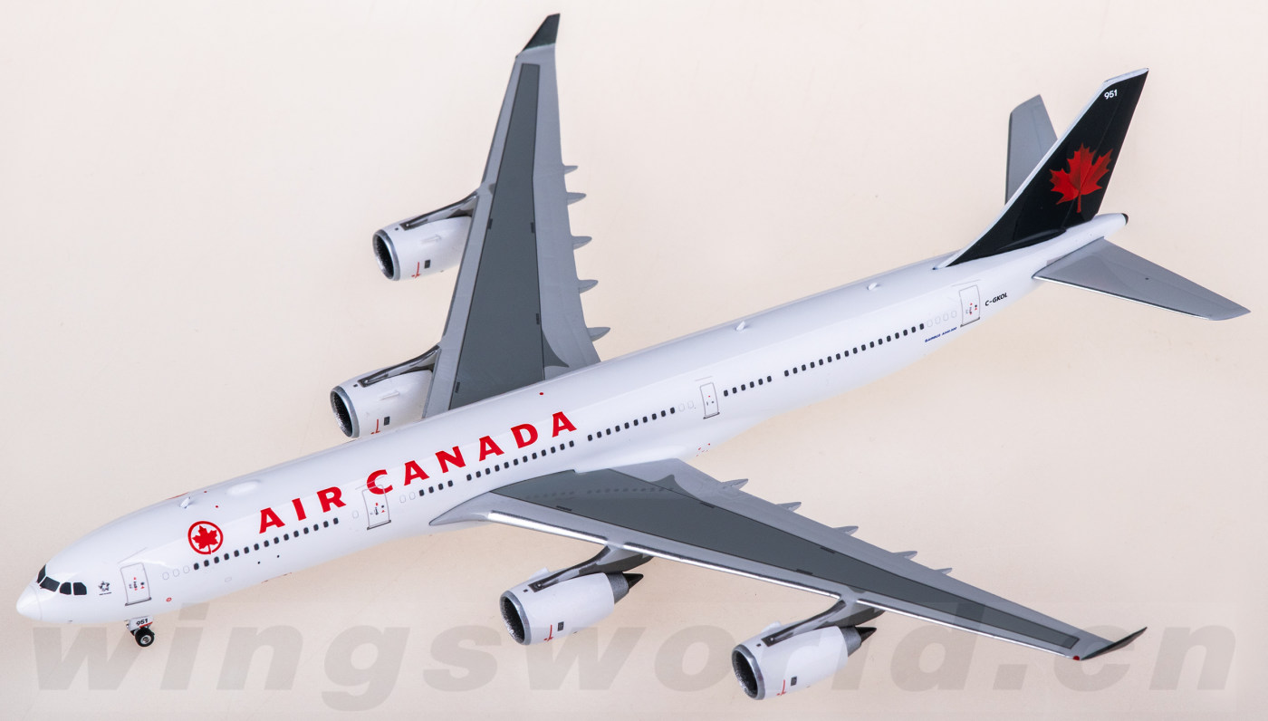 PH12048 Air Canada Airbus A340-500 C-GKOL Phoenix 1:400 -飞机模型世界