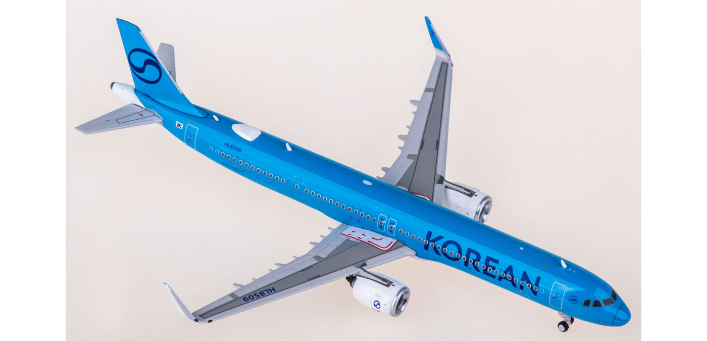 PH04668 Korean Air Airbus A321neo HL8509 Phoenix 1:400 -飞机模型世界