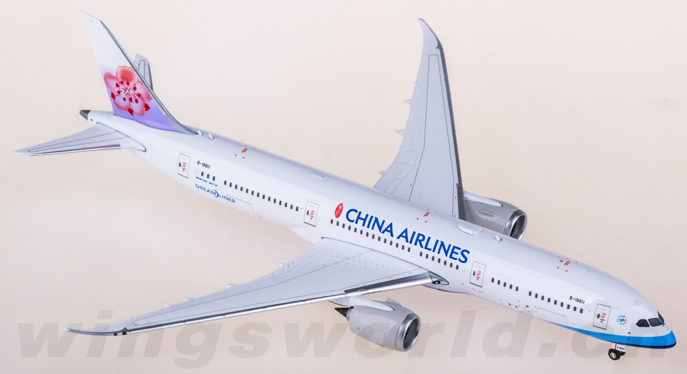 PH12050 China Airlines Boeing 787-9 B-18811 Phoenix 1:400 -飞机