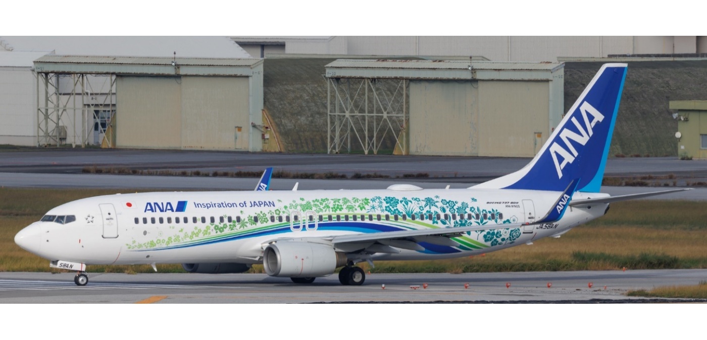 SA4112 ANA Boeing 737-800 JA58AN JC Wings 1:400 -飞机模型世界