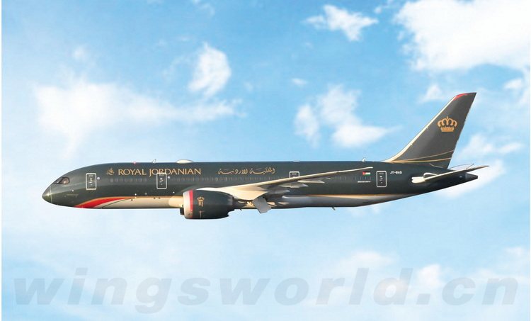 PH12077 Royal Jordanian Airlines Boeing 787-8 JY-BAG Phoenix 1:400