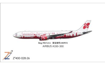 AirAsia 亚洲航空 Airbus A330-300 9M-XAA