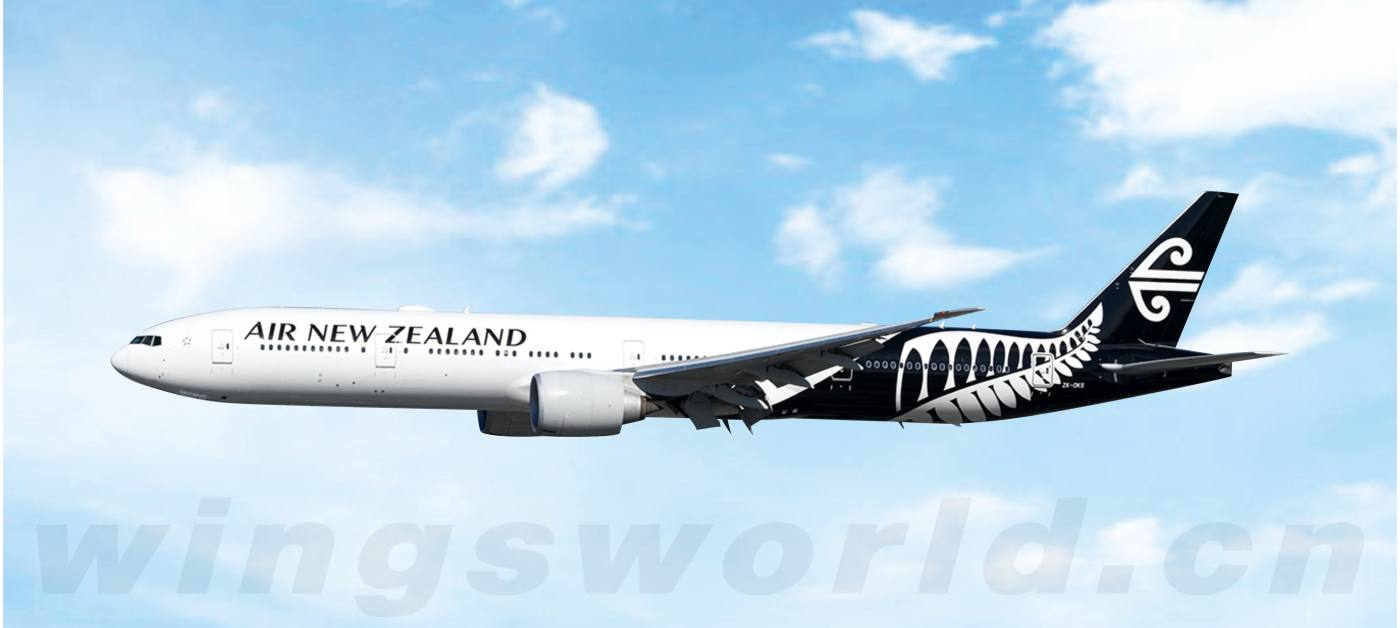 PH12087 Air New Zealand Boeing 777-300ER ZK-OKS Phoenix 1:400