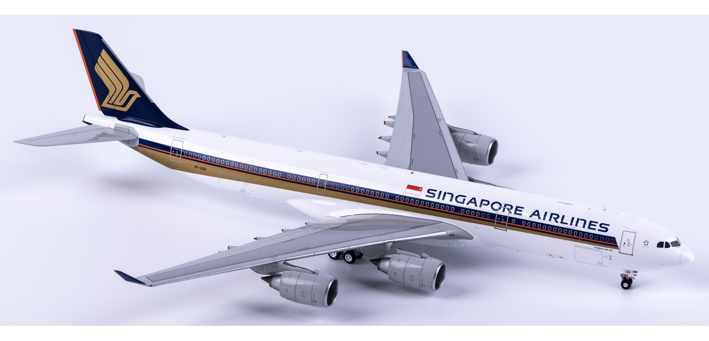A340-300 シンガポール航空 1/200 L2177 Singapore Airlines Airbus A340-500 9V-SGD SQ Wings 1:200