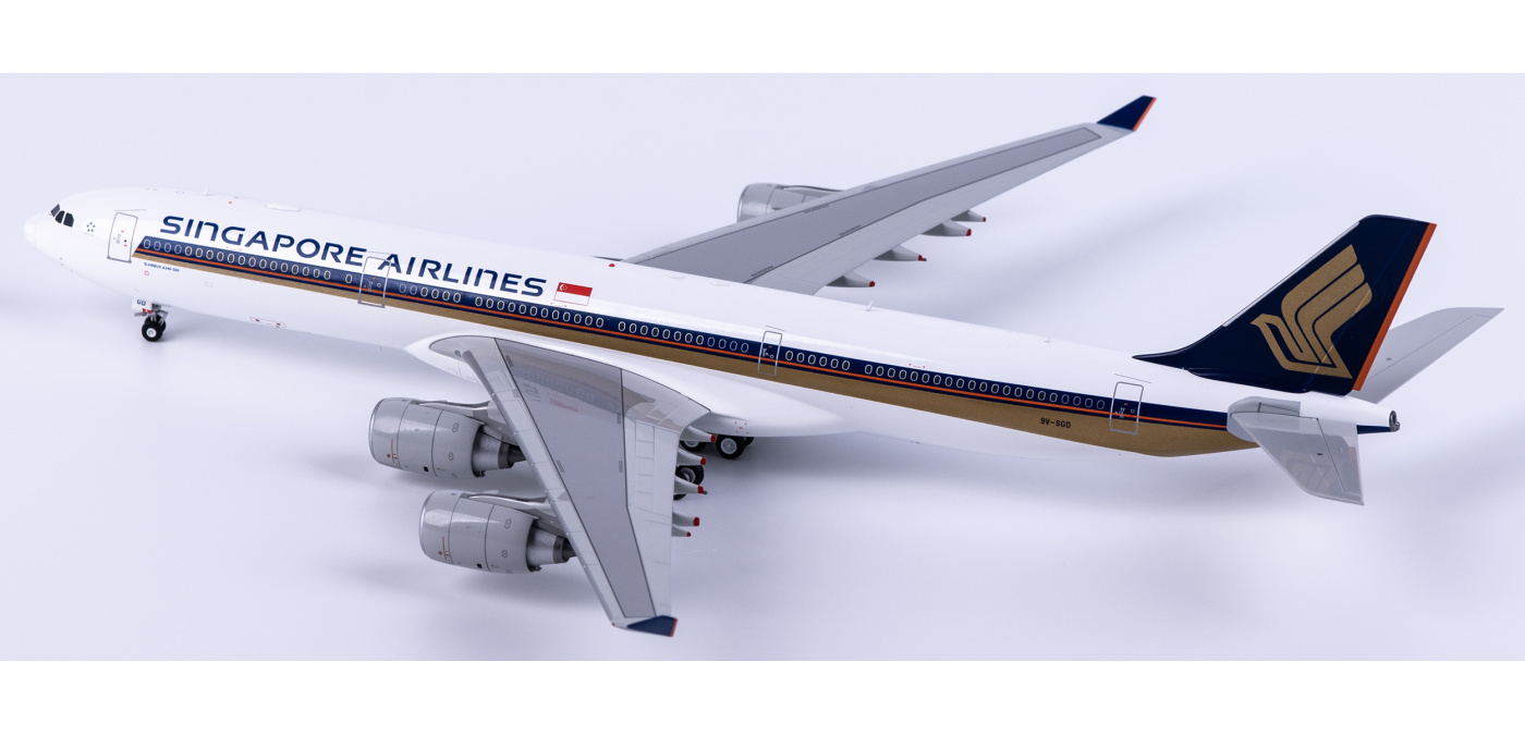 L2177 Singapore Airlines Airbus A340-500 9V-SGD SQ Wings 1:200