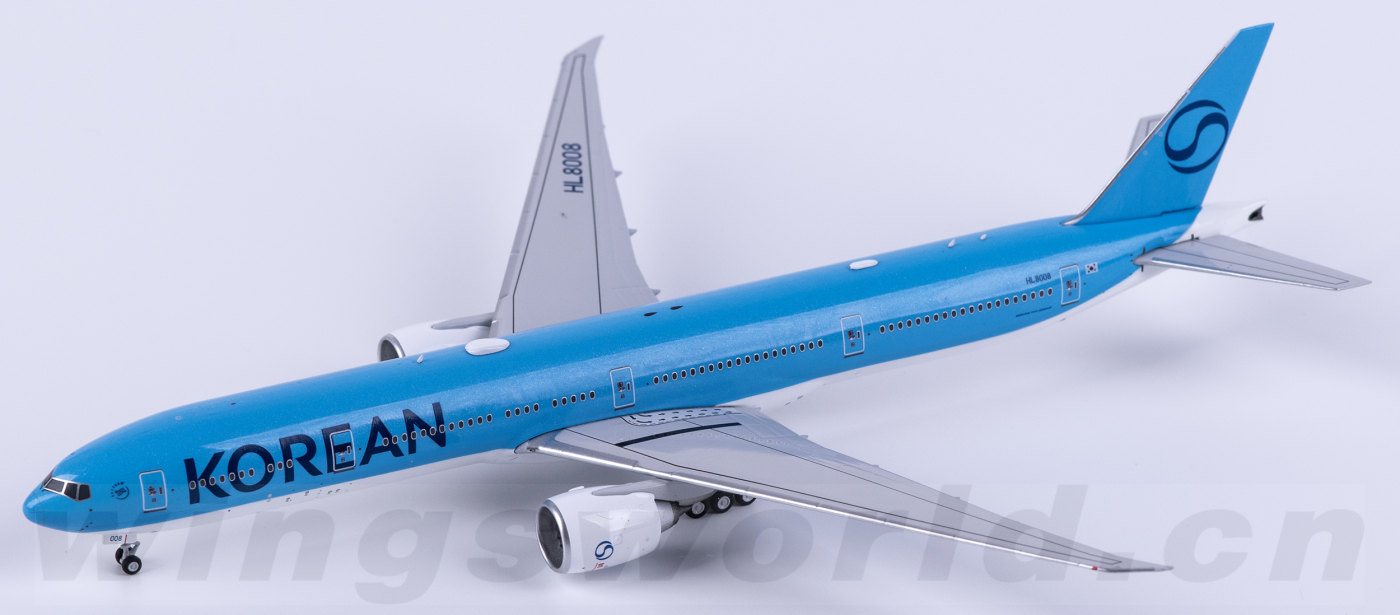 NG73079 Korean Air Boeing 777-300ER HL8008 NGmodels 1:400 -飞机