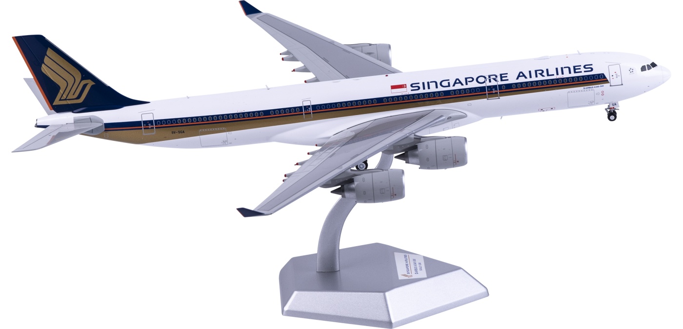 L2174 Singapore Airlines Airbus A340-500 9V-SGA SQ Wings 1:200