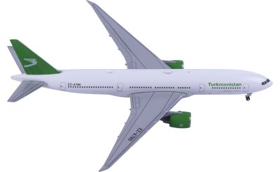 Herpa 1:500 Turkmenistan Airlines 土库曼斯坦航空 Boeing 777-200LR EZ-A780