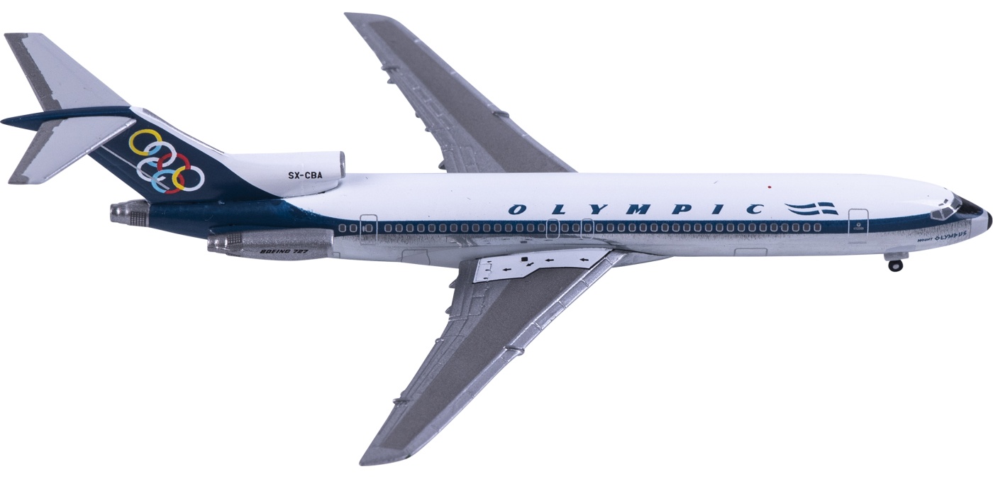 538060 Olympic Airways Boeing 727-200 SX-CBA Herpa 1:500 -飞机模型世界