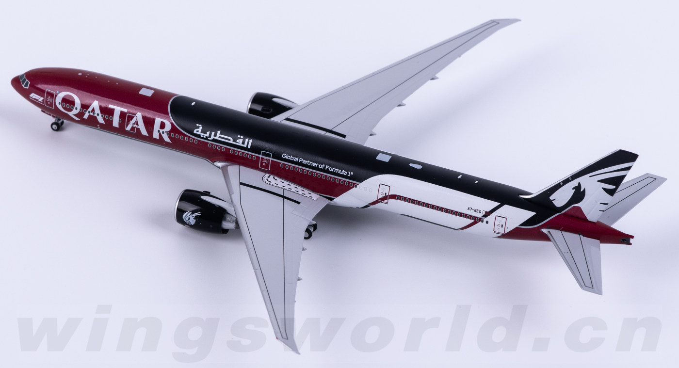 NG73096 Qatar Boeing 777-300ER A7-BEG NGmodels 1:400 -飞机模型世界