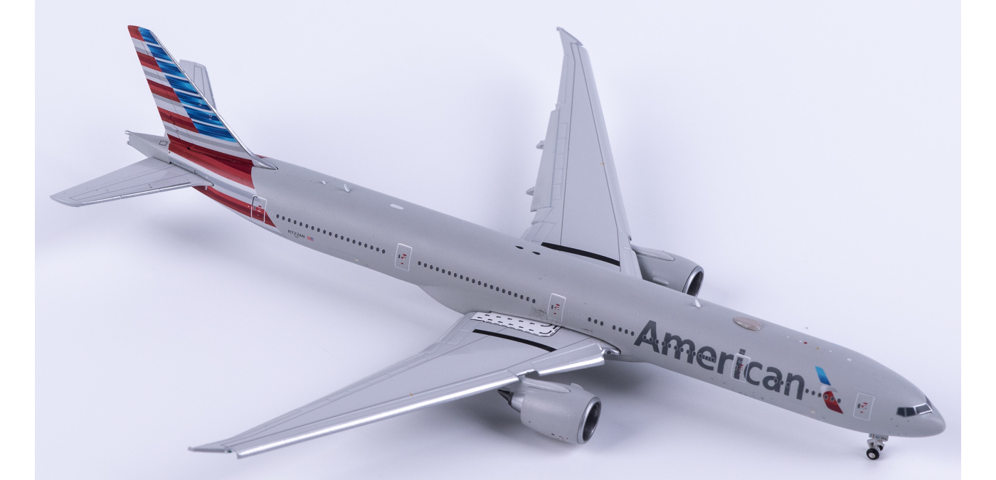 GJAAL2303F American Airlines Boeing 777-300ER N722AN Flaps Down