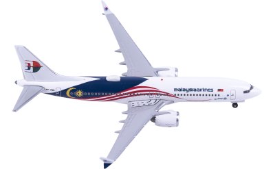 Herpa 1:500 Malaysia Airlines Boeing 737 MAX 8 9M-MVA