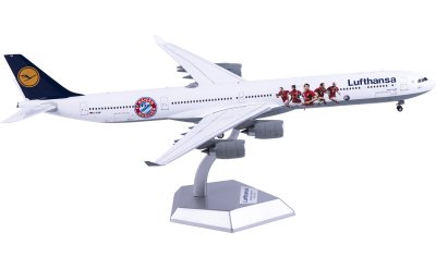 SQ Wings 1:200 Lufthansa Airbus A340-600 D-AIHK