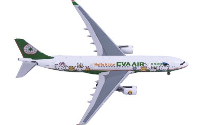 Kylin Model 1:400 EVA Air Airbus A330-200 B-16309