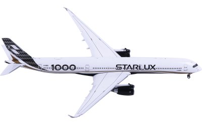 JC Wings 1:400 Starlux Airlines Airbus A350-1000XWB B-58551 Flaps Down