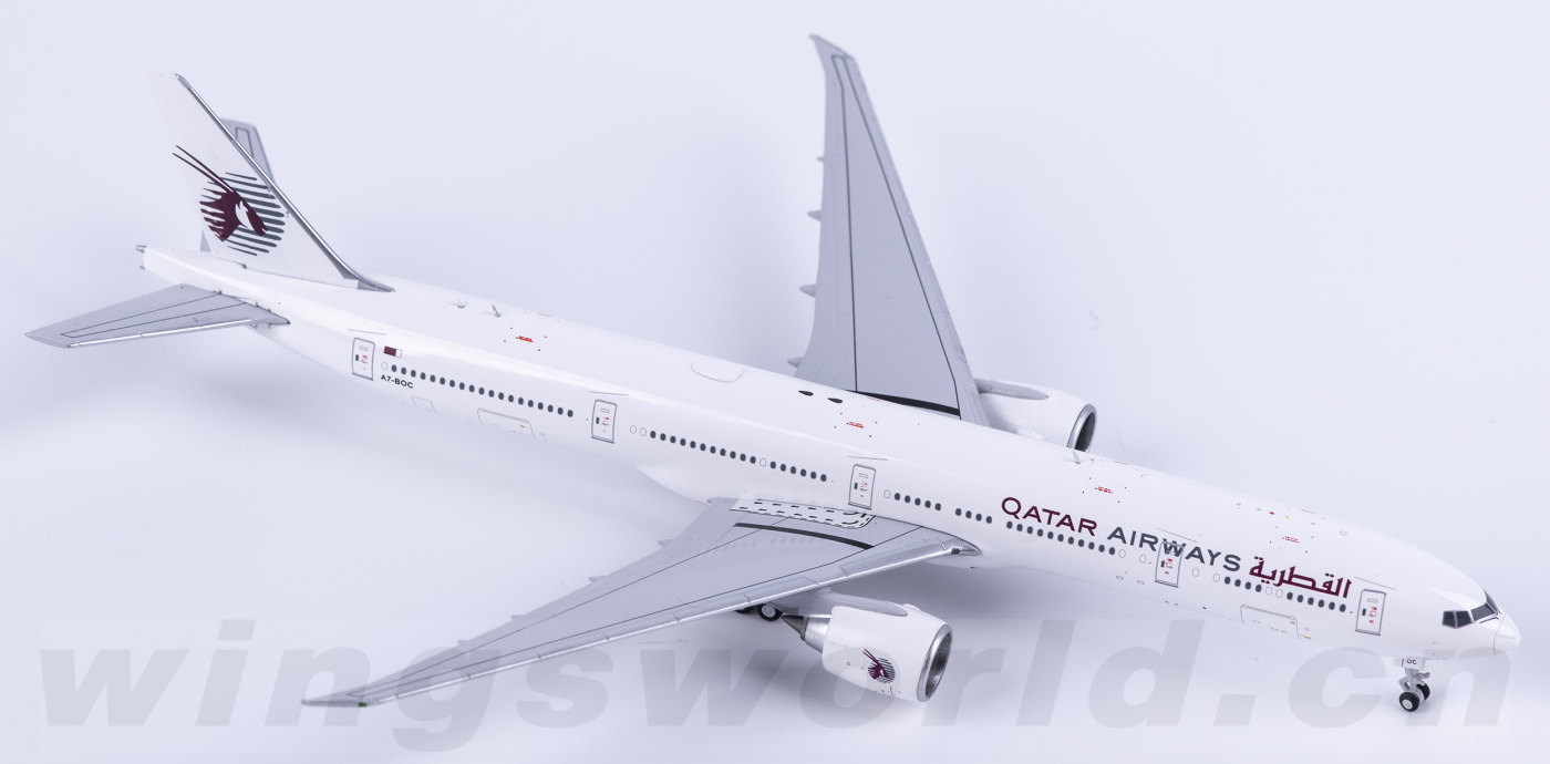 XX40679 Qatar Airways 卡塔尔航空Boeing 777-300ER A7-BOC JC Wings 1