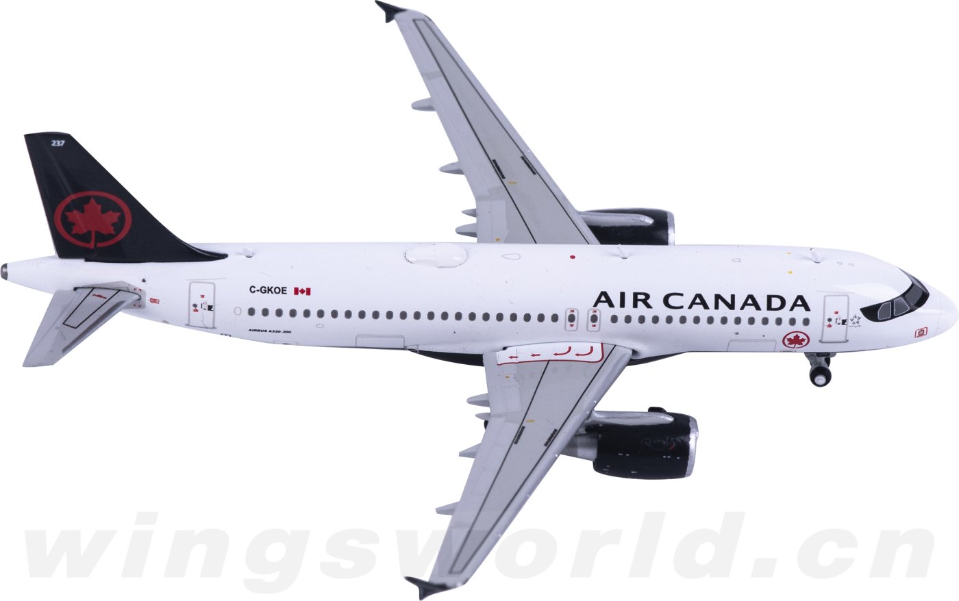 ゆき✈ GJACA2388 Air Canada Airbus A320-200 C-GKOE Geminijets 1:400 -飞机