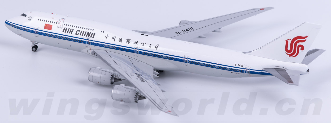 L2159 Air China Boeing 747-8 B-2481 SQ Wings 1:200 -飞机模型世界