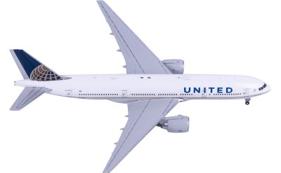 JC Wings 1:400 United Airlines 美国联合航空 Boeing 777-200ER N78001