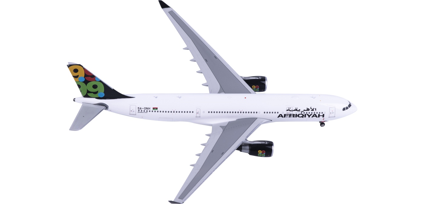 PH12062 Afriqiyah Airways Airbus A330-200 5A-ONH Phoenix 1:400