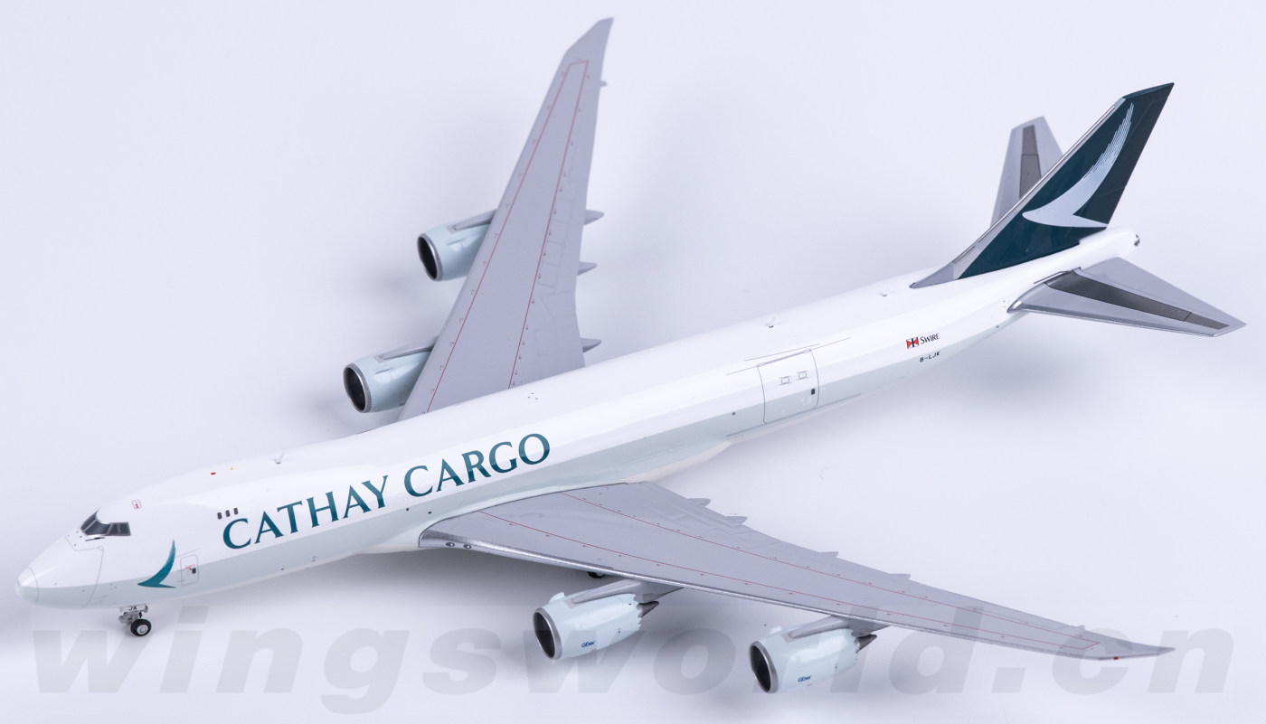 SA4040 Cathay Pacific Boeing 747-8F B-LJK JC Wings 1:400 -飞机模型世界