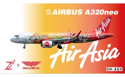 AirAsia 亚洲航空 Airbus A320neo 9M-AGV