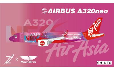AirAsia 亚洲航空 Airbus A320neo 9M-NEO