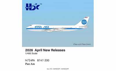 Pan Am 泛美航空 Boeing 747-200 N724PA Clipper Fairwind