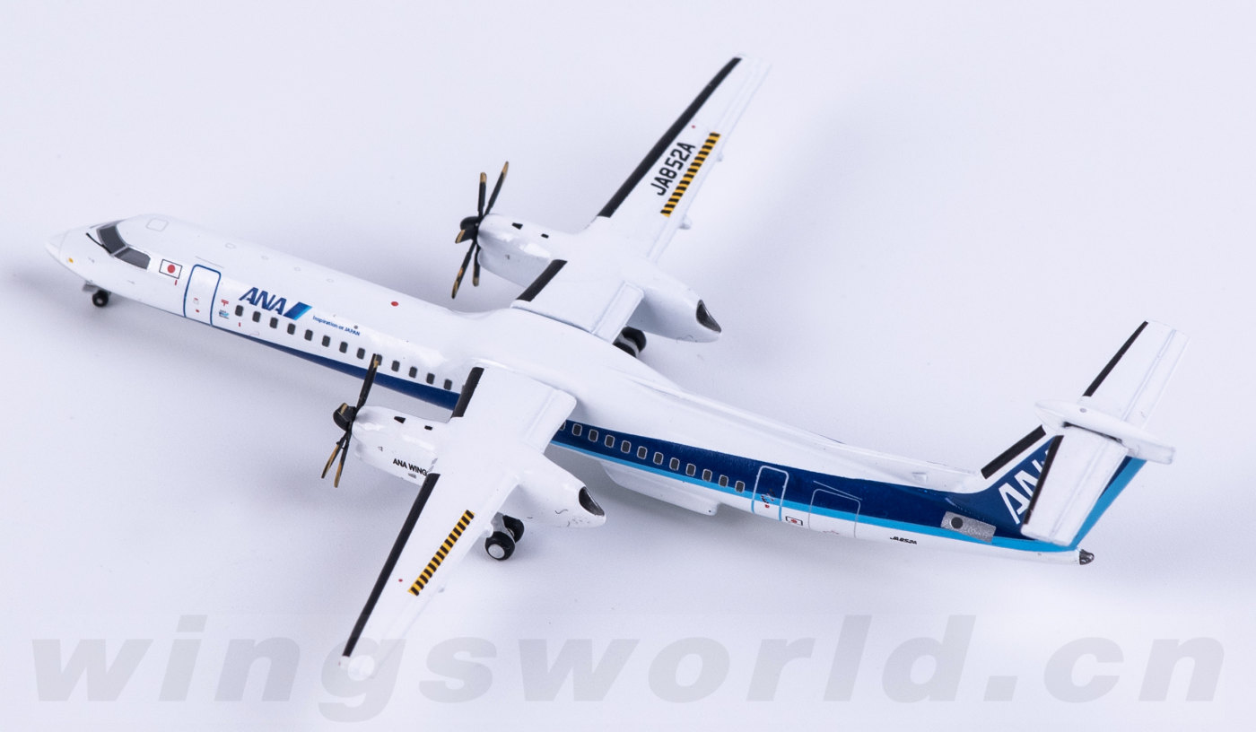 SA4060 ANA 全日空Bombardier Dash 8 Q400 JA852A JC Wings 1:400