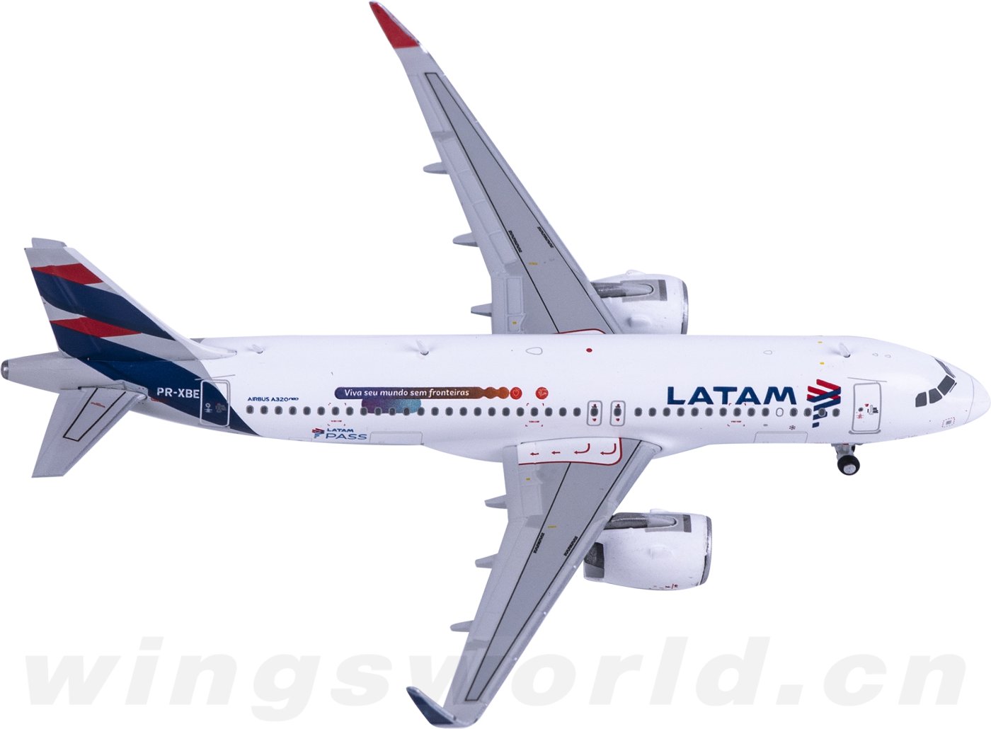 XX40211 LATAM Airlines Airbus A320NEO PR-XBE JC Wings 1:400 -飞机