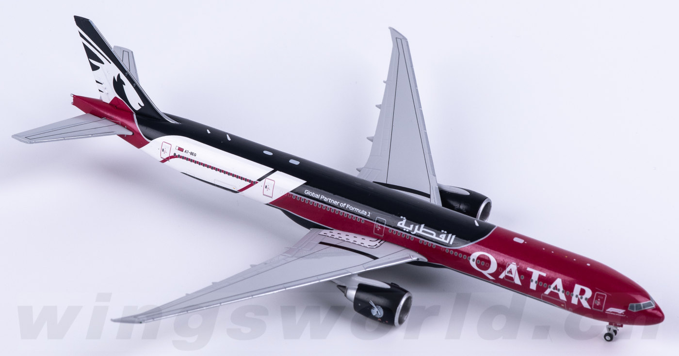 XX40844 Qatar Boeing 777-300ER A7-BEG JC Wings 1:400 -飞机模型世界