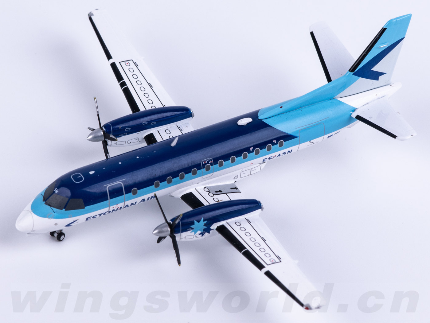 XX20838 Estonian Air 爱沙尼亚航空Saab 340A ES-ASN JC Wings 1:200