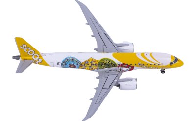 JC Wings 1:400 Scoot Embraer ERJ-190-E2