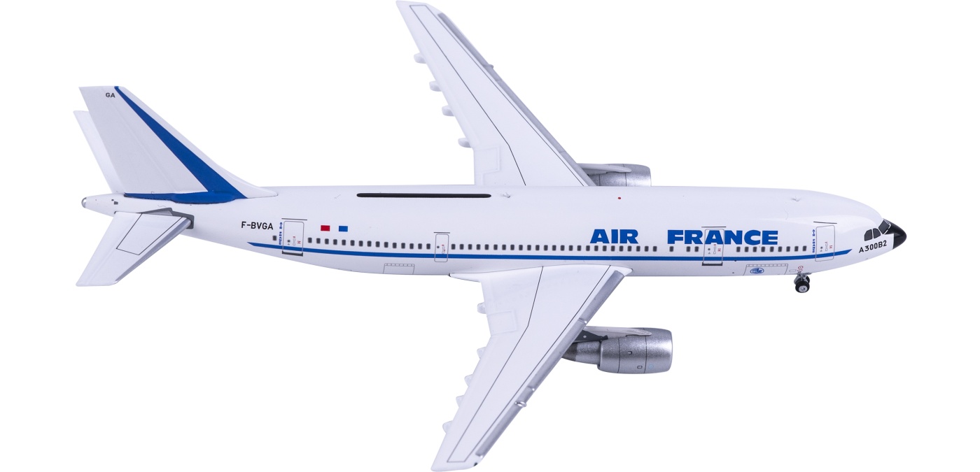 YU30002 Air France 法国航空Airbus A300B2 F-BVGA Yu ModeL 1:400