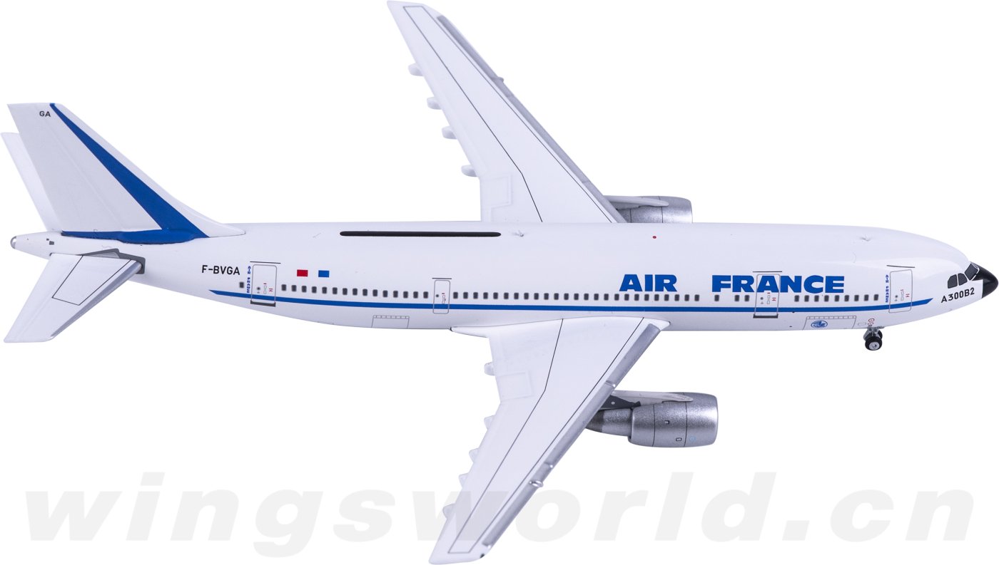 YU30002 Air France Airbus A300B2 F-BVGA Yu ModeL 1:400 -飞机模型世界