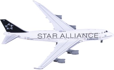 JC Wings 1:400 Lufthansa 汉莎航空 Boeing 747-400 D-ABTH 星空联盟