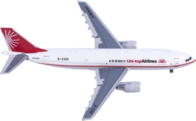 Yu ModeL 1:400 Uni-Top Airlines Airbus A300-600F B-2325